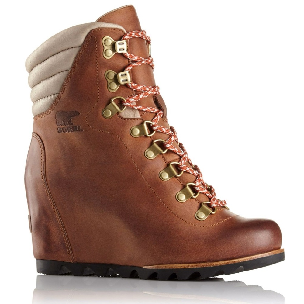 Sorel Wedge Joan Conquest Waterproof Snow Boot sz 9